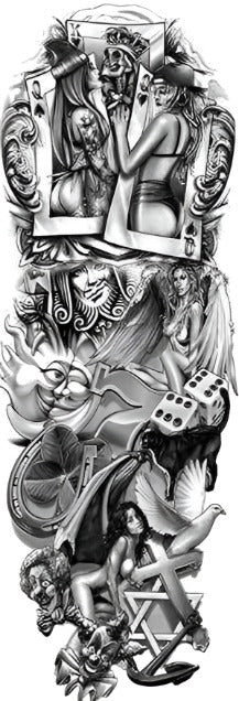 2 Queens and 1 King Sleeve