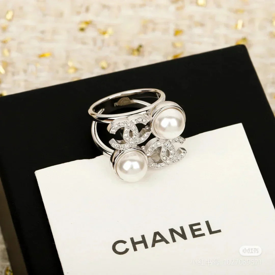 Chanel Pearl Ring