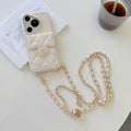 Chanel Leather Phone Case with Chain