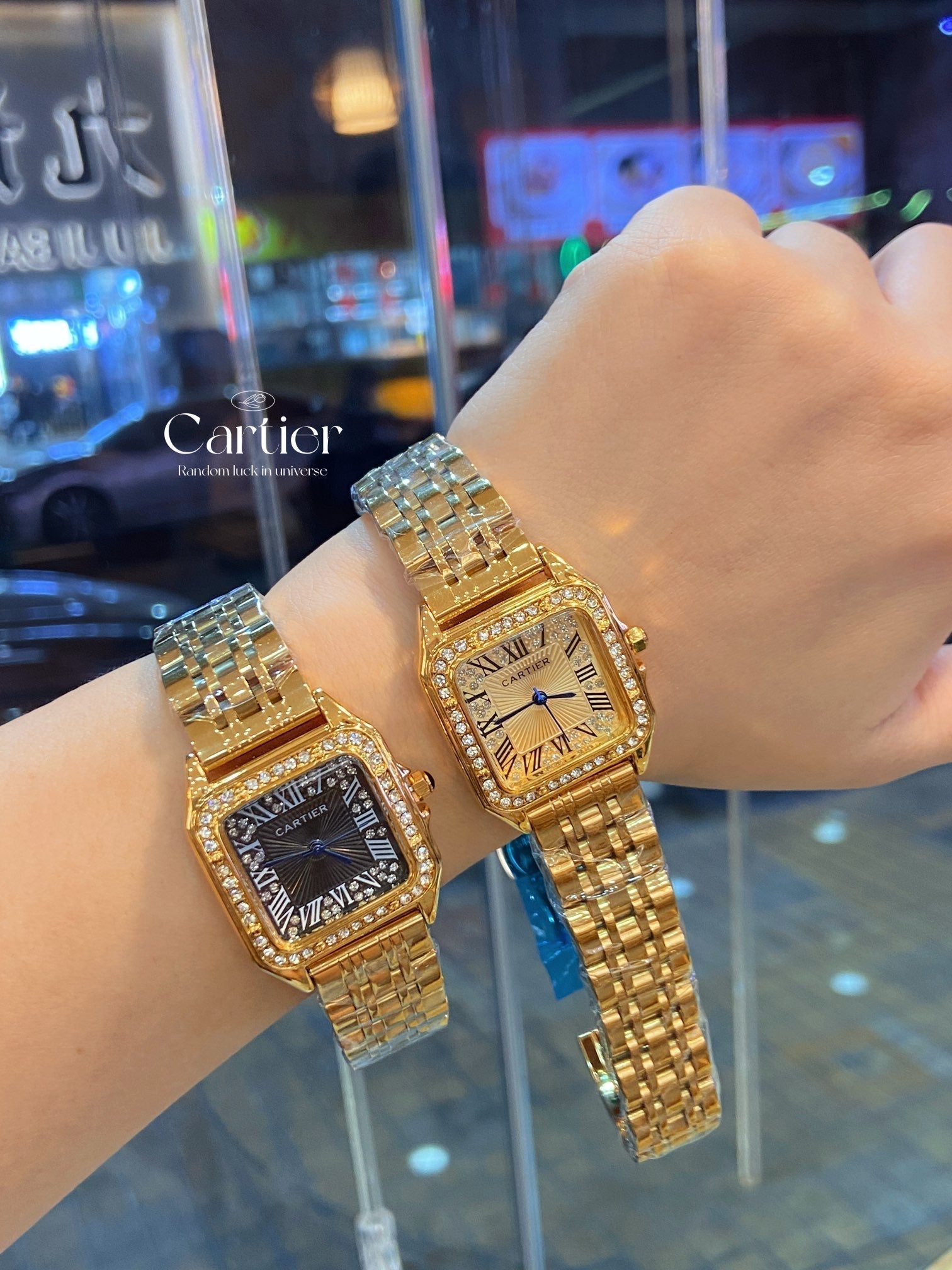 Cartier Panter Gold Watch